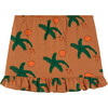 Ferret Kids Skirt, Brown - Skirts - 1 - thumbnail