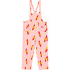 Jersey Mule Kids Jumpsuit, Pink - Rompers - 1 - thumbnail