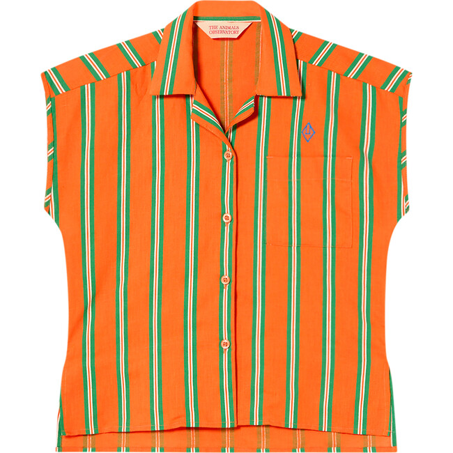 Kangaroo Kids Shirt, Orange - Shirts - 1