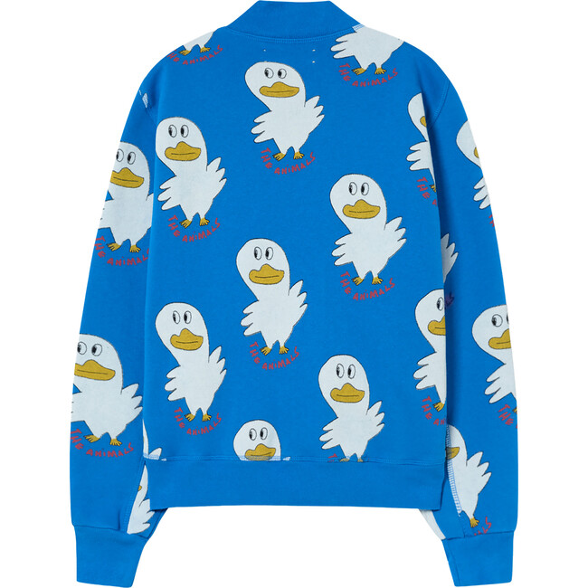 Zebra Kids Sweatshirt, Blue Observatory - Sweatshirts - 2