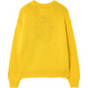 Flower Bull Kids Sweater, Yellow Logo - Sweaters - 2