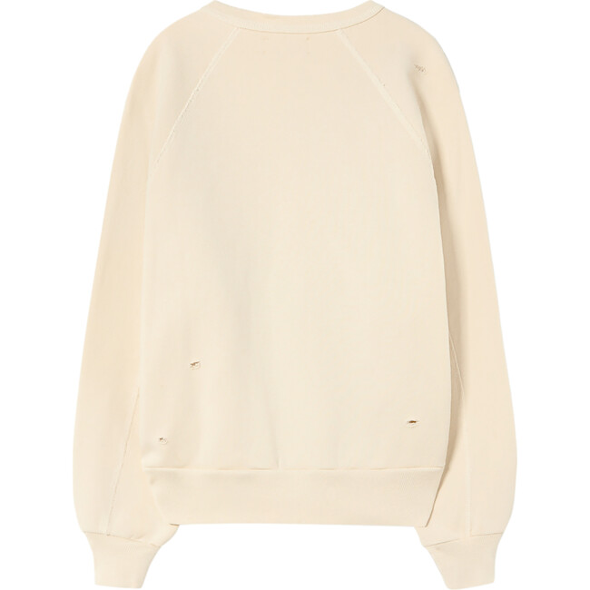 Worn Shark Kids Sweatshirt, Ecru - Sweatshirts - 2