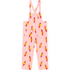Jersey Mule Kids Jumpsuit, Pink - Rompers - 2