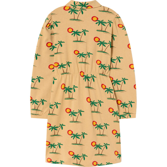 Dolphin Kids Dress, Brown - Dresses - 2