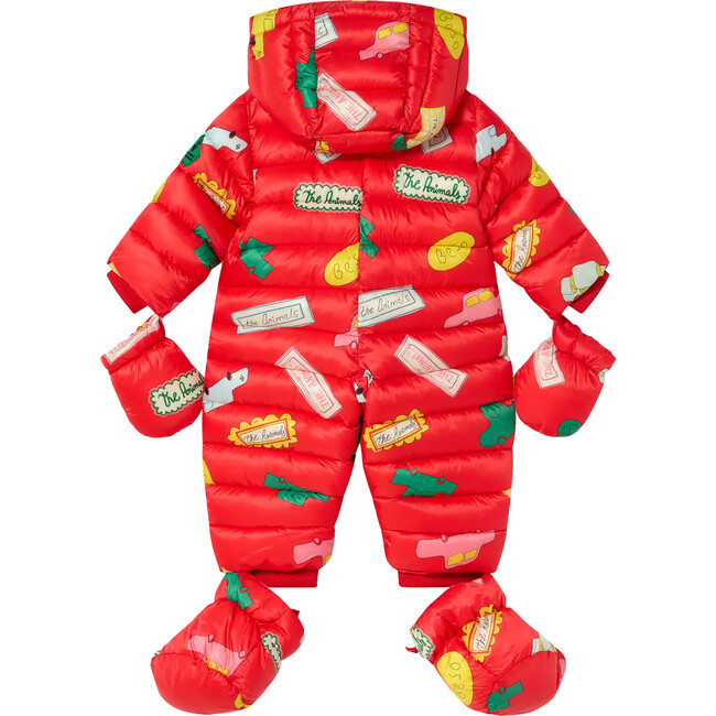 Bumblebee Baby Jacket, Red - Jackets - 2