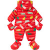 Bumblebee Baby Jacket, Red - Jackets - 2