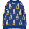Bull Kids Sweater, Blue Logo - Sweaters - 2