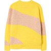Bicolor Bull Kids Sweater, Yellow Logo - Sweaters - 2