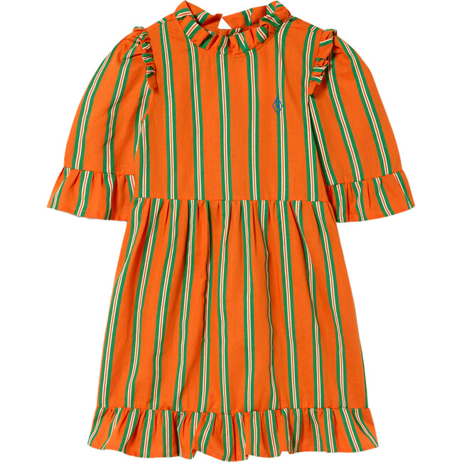 Tortoise Kids Dress, Orange