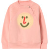 Shark Baby Sweatshirt, Pink - Sweatshirts - 1 - thumbnail