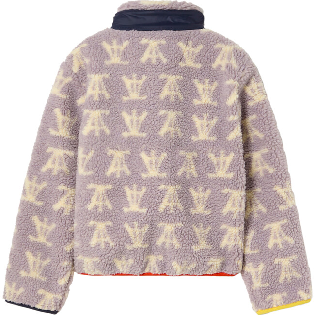 Save The Duck x The Animals Observatory Sherpa Pullover, Lavand - Jackets - 2
