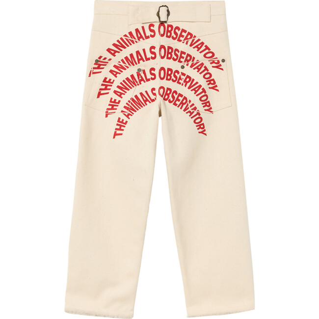 Raw Ant Kids Pants, White - Pants - 2