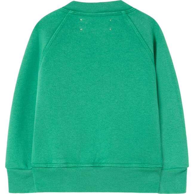 Shark Baby Sweatshirt, Green - Sweatshirts - 2