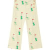 Porcupine Kids Pants, Ecru - Pants - 1 - thumbnail