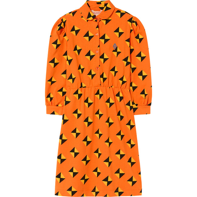 Pigeon Kids Dress, Orange