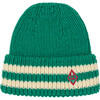 Pony Kids Hat, Green Logo - Hats - 1 - thumbnail