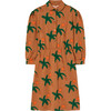 Pigeon Kids Dress, Brown - Dresses - 1 - thumbnail