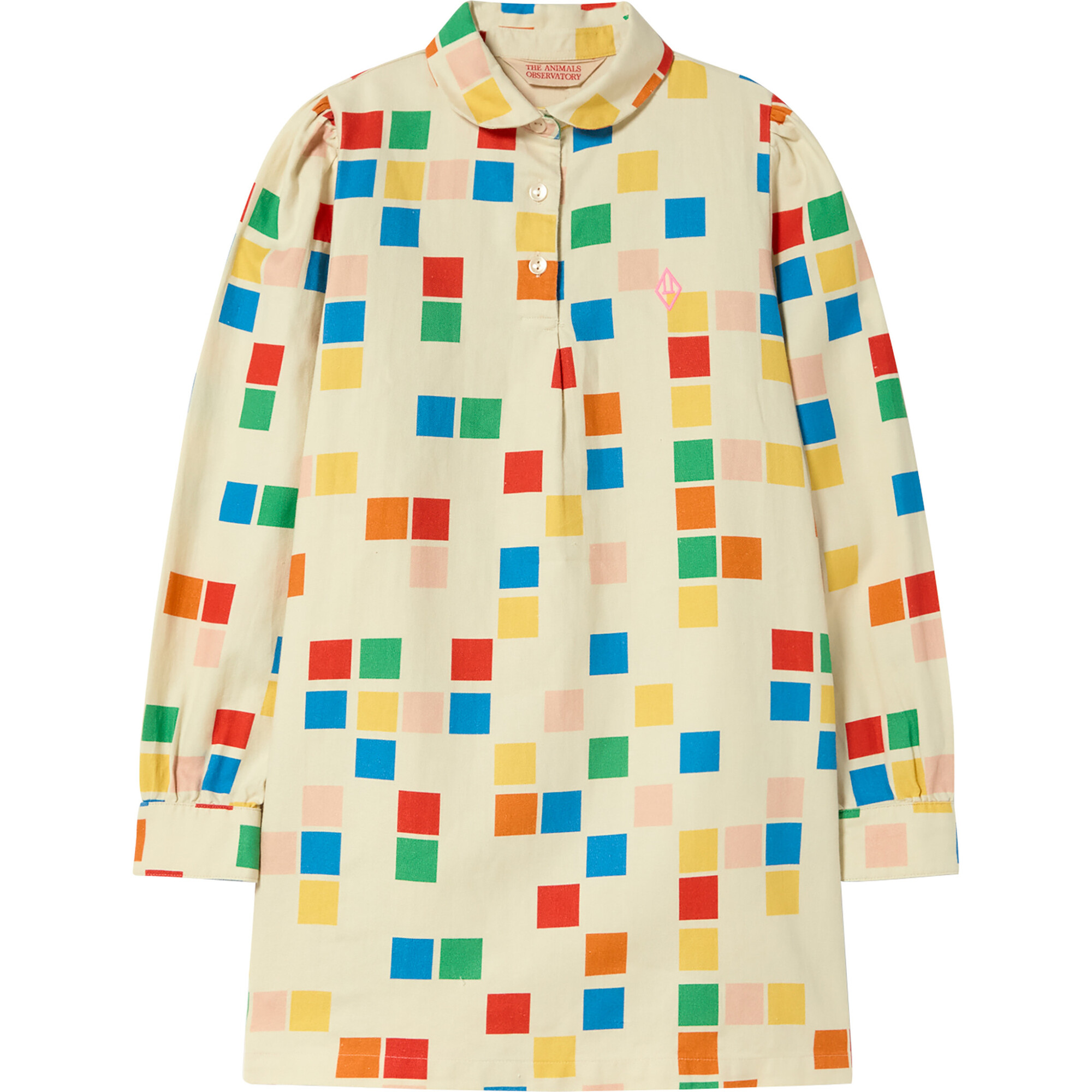 Albatros Kids Dress, Ecru - Dresses - 1
