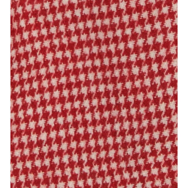 Kiki Houndstooth Check Pocket Skirt, Red - Skirts - 2