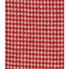 Scarlett Houndstooth Check Party Dress, Red - Dresses - 2