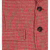 Mac Boys Houndstooth Check Classic Blazer, Red - Blazers & Sport Coats - 2