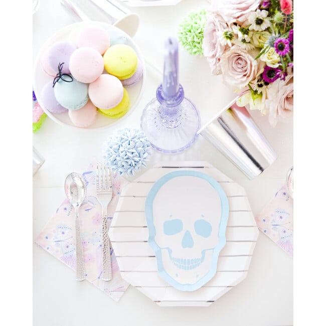 Pastel Skull Dinner Plates - Party - 2