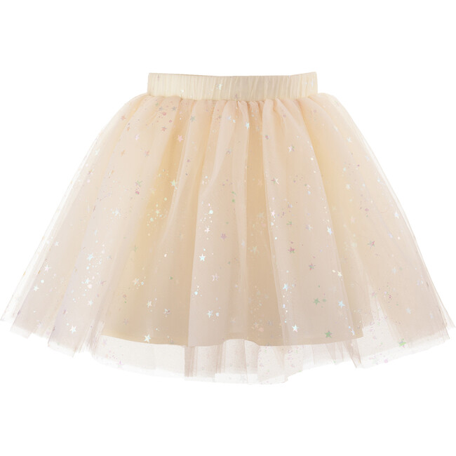 Sparkle Tulle Skirt, Cream