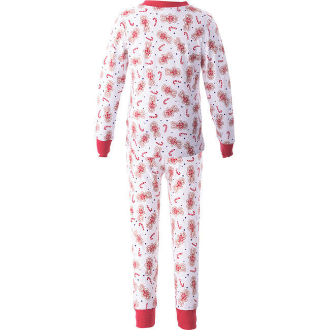 Gingerbread Pajamas, Red - Loungewear - 2