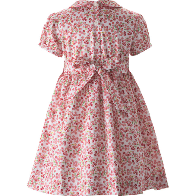Forget-Me Not Smocked Dress, Pink - Dresses - 2