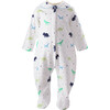 Dinosaur Babygro, Ivory - Onesies - 1 - thumbnail