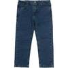 Mon Coeur Patch Straight Leg Kid, Denim Patch - Jeans - 1 - thumbnail