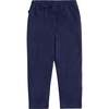 Navy Zipper Pocket Kid Jogger, Navy - Leggings - 2