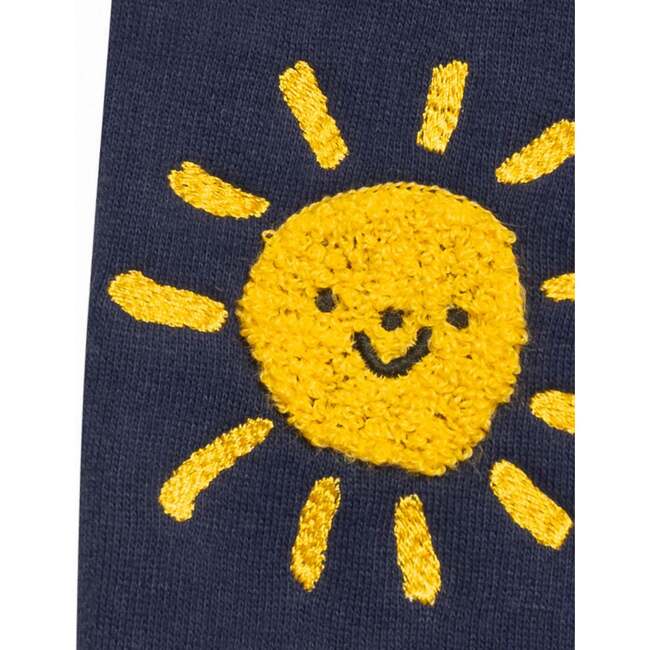 Sunshine & Cloud Baby Pants, Navy - Pants - 3