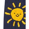 Sunshine & Cloud Baby Pants, Navy - Pants - 3