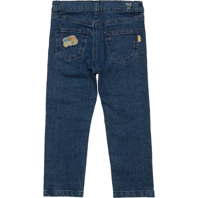 Mon Coeur Patch Straight Leg Kid, Denim Patch - Jeans - 3