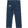 Mon Coeur Patch Straight Leg Kid, Denim Patch - Jeans - 3