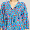 Womens Indira Dress, Blue Dandelion - Dresses - 2