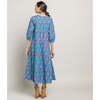 Womens Indira Dress, Blue Dandelion - Dresses - 3