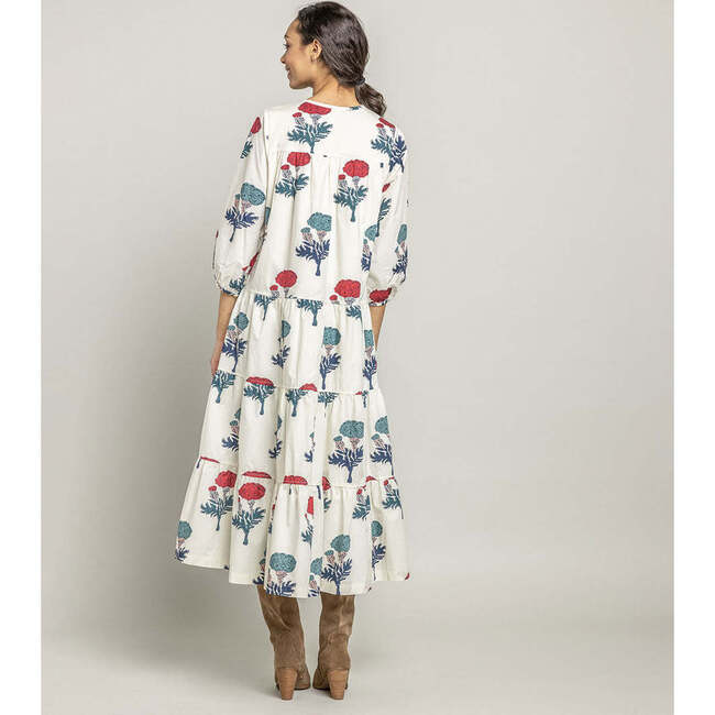 Womens Indira Dress, Classic Marigold - Dresses - 3