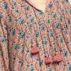 Womens Indira Dress, Mauveglow Vine Floral - Dresses - 3