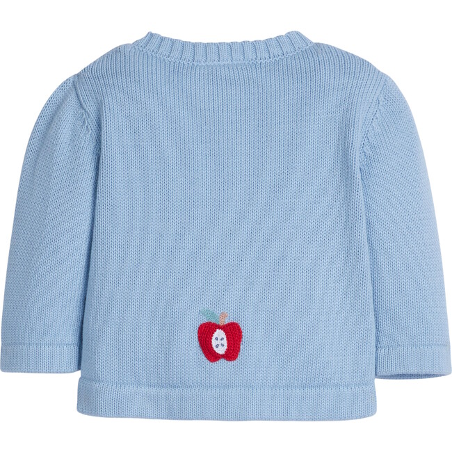 Crochet Sweater, Apple - Sweaters - 2