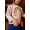 Rainbow Baby Tshirt, Soft Pink and Rainbow - T-Shirts - 2