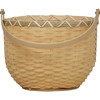 Blossom Big Bamboo Basket, Nude - Easter Baskets - 2