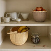 Blossom Big Bamboo Basket, Nude - Easter Baskets - 3