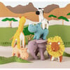 Holdie 3-Friends Animal Toy Set, Safari (Set Of 3) - Dolls - 5