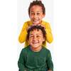 Long Sleeve Slub Pocket Tee, Evergreen - T-Shirts - 2