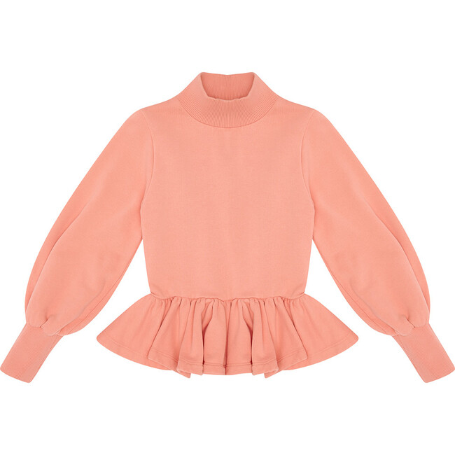 Huff & Puff Top , Salmon Mousse - Blouses - 1