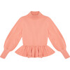 Huff & Puff Top , Salmon Mousse - Blouses - 1 - thumbnail