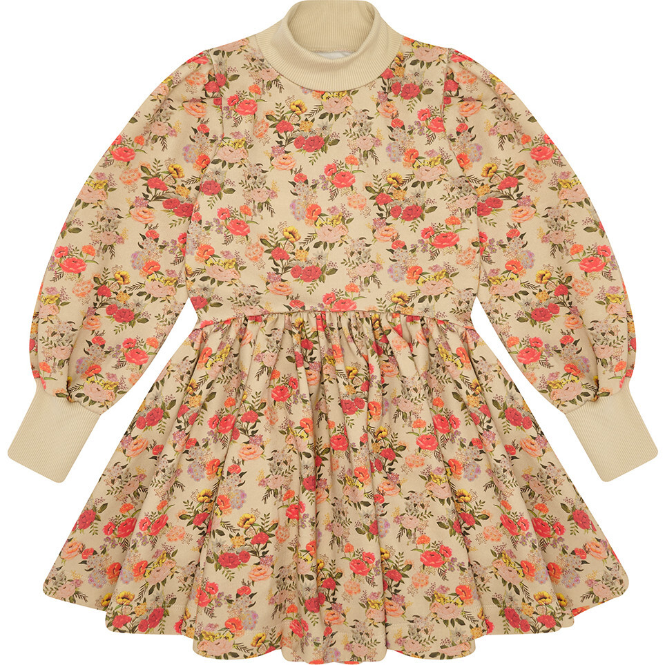 Round Up  Dress, Stately Floral - Dresses - 1