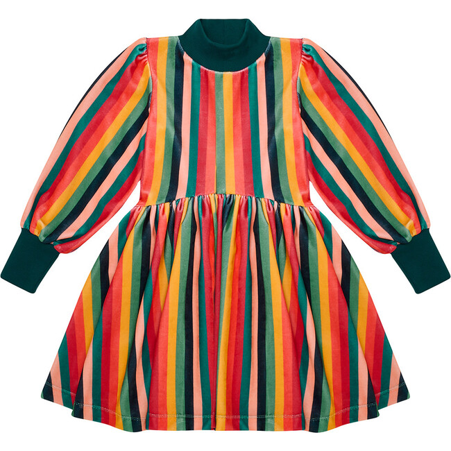 Round Up  Dress, Multi-Stripe